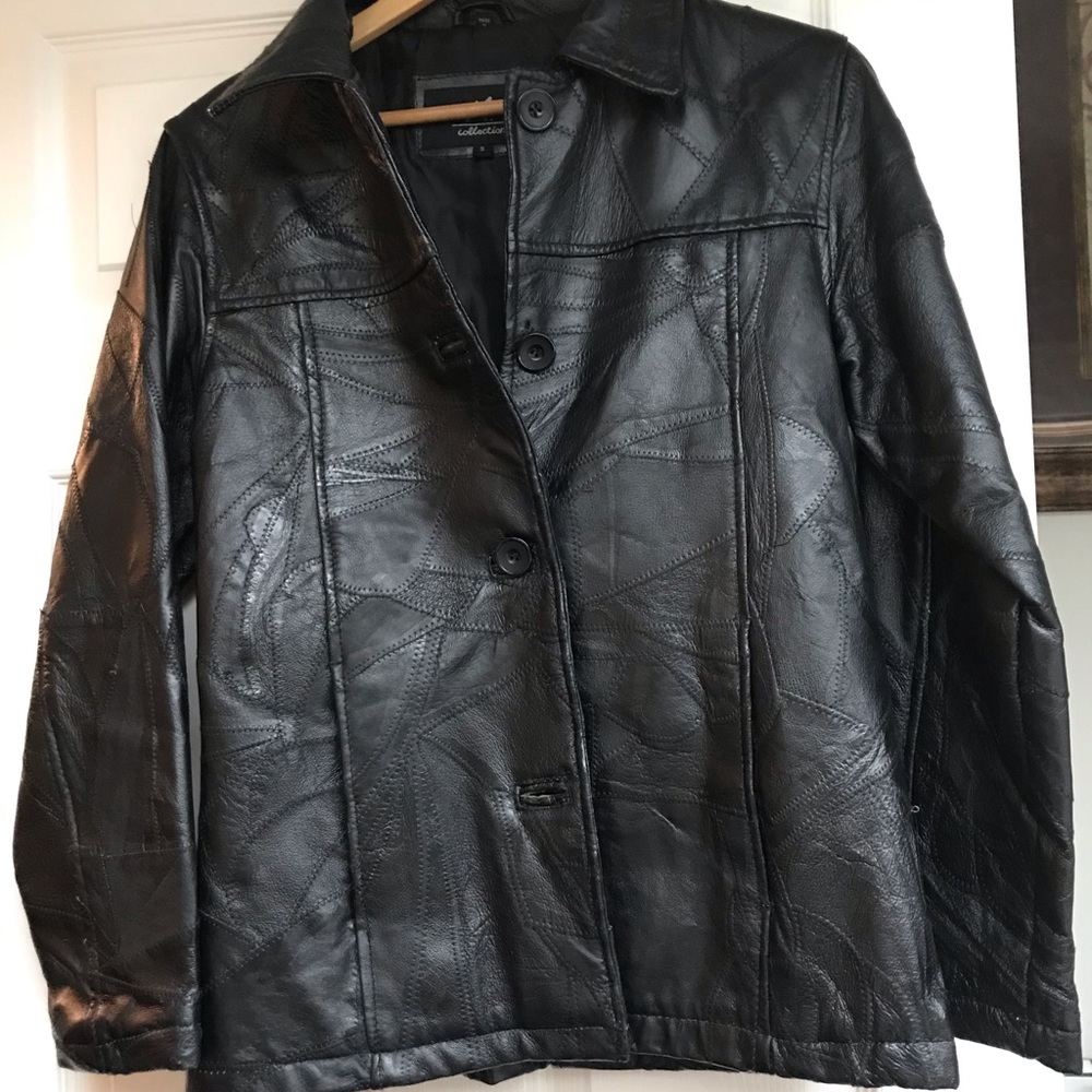 Leather jacket